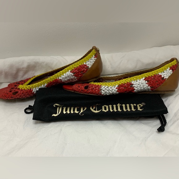 Juicy Couture flats size 5M with dust bag - Picture 4 of 8